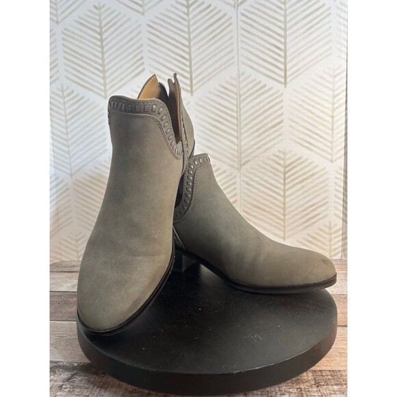 New Directions Ankle Booties Grey Size 7 Amaley - Picture 1 of 7